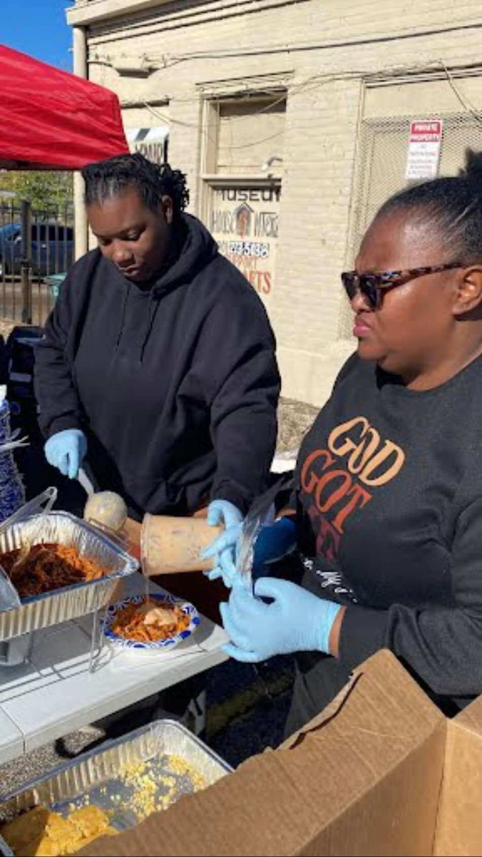 Forgotten Souls Festival vendors (Courtesy of Ms. Tina Byrd)